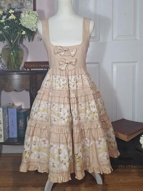 Innocent World Tan Magnolia Botanical JSK | Classic Lolita